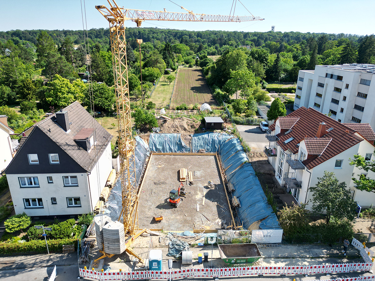 Baufortschritt vom 13. Juni 2023