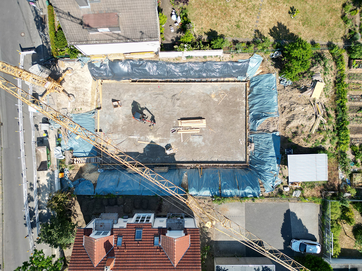 Baufortschritt vom 13. Juni 2023