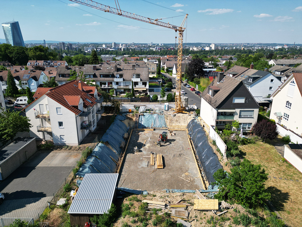 Baufortschritt vom 13. Juni 2023